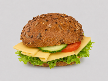 Belegtes Mehrkorn mit Schnick Schnack