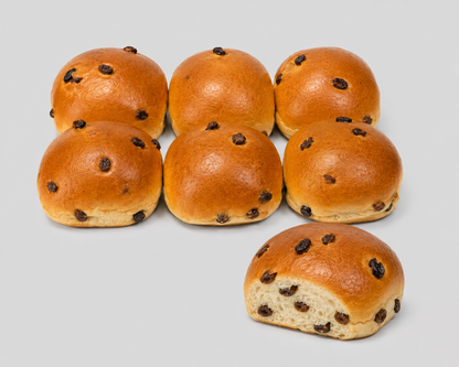 Rosinenbrötchen – süß, saftig, beliebt