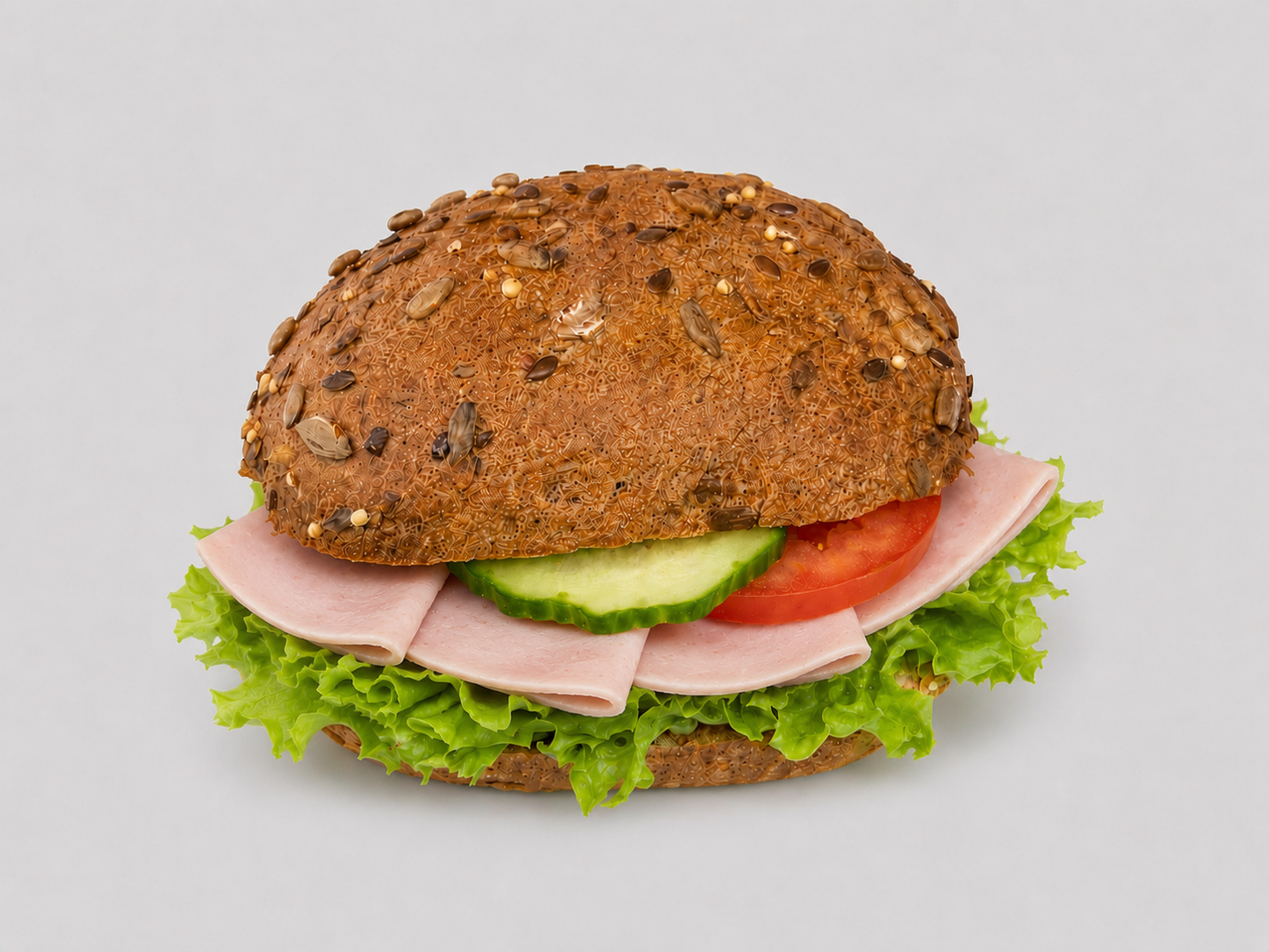 Belegtes Mehrkorn mit Schnick Schnack