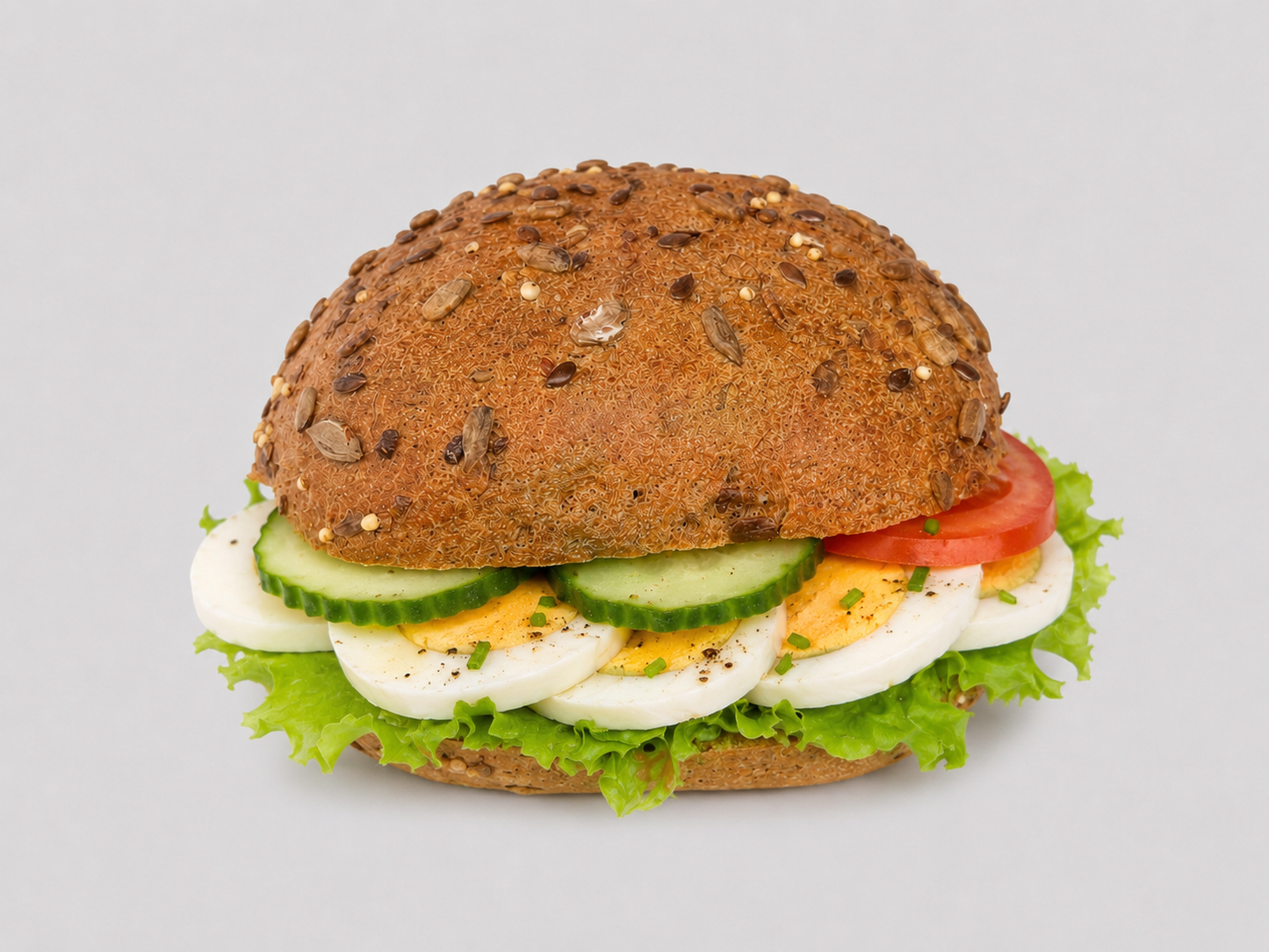 Belegtes Mehrkorn mit Schnick Schnack
