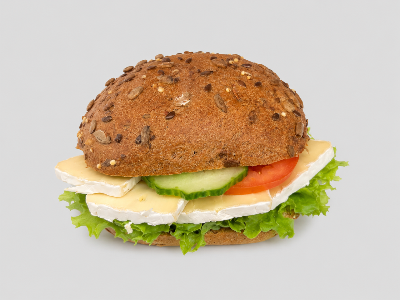 Belegtes Mehrkorn mit Schnick Schnack