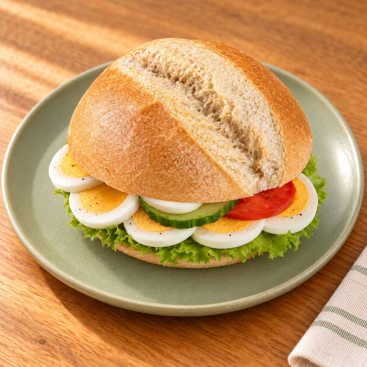 Tismes · belegtes-brotchen · Ei