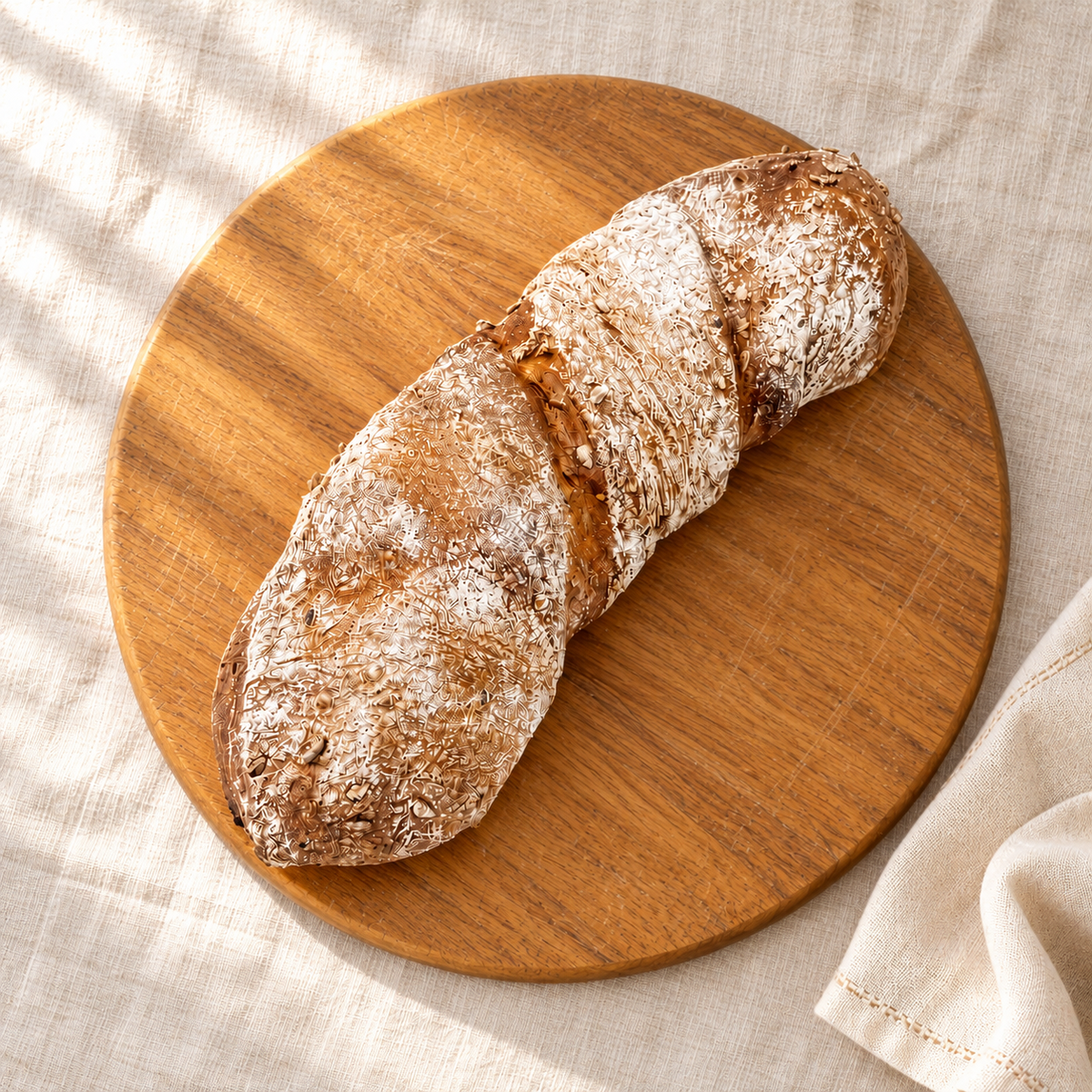 Bergwurzelbrot mit schweizer Ruchmehl – Tismes Produktaufnahme, Ansicht 2