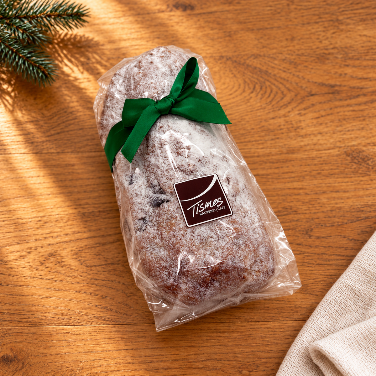 Christstollen Marzipan – Tismes Produktaufnahme, Ansicht 2