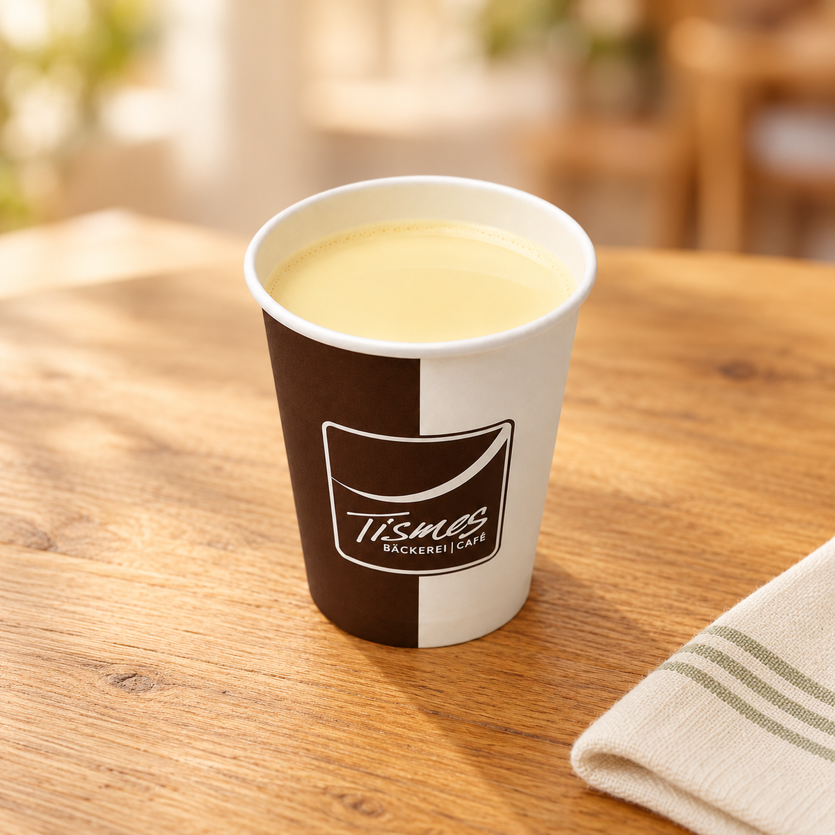 Heiße Schokolade to go belgische Schokolade mit heißer Milch – Tismes Produktaufnahme, Ansicht 2