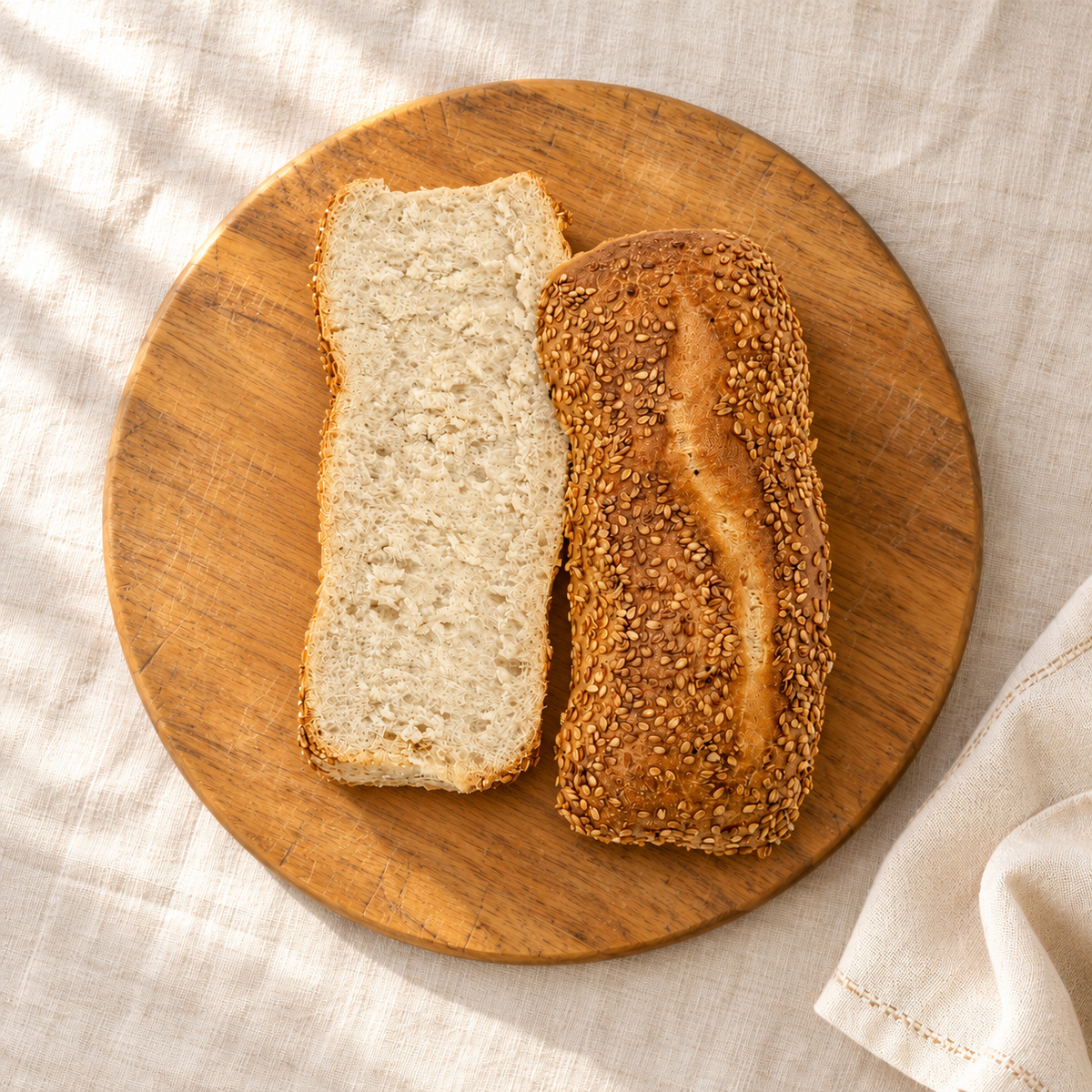 Sesambrötchen mild, knusprig, beliebt – Tismes Produktaufnahme, Ansicht 2